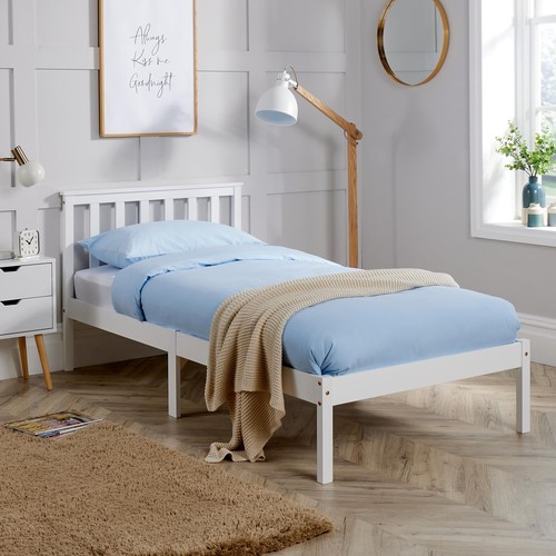 Einzelbett kiefer massivholz - kiefer, 3