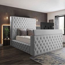 Ambassador TV-Bett aus Plüsch