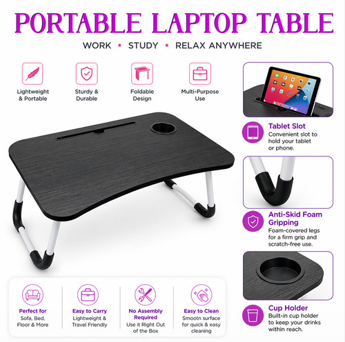 Klappbarer laptoptisch - klappbarer,